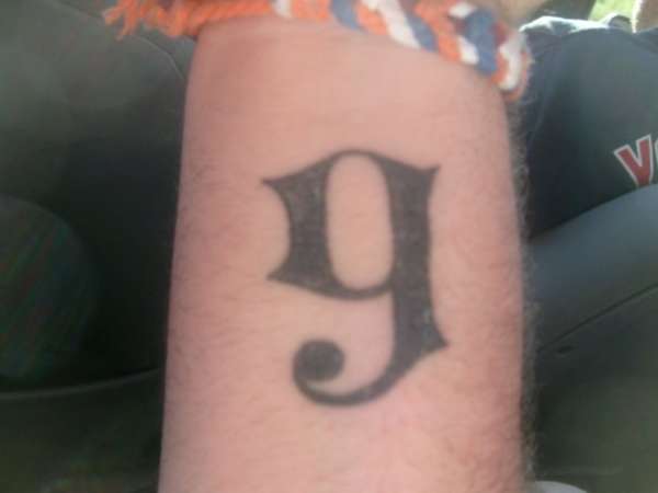#9 on my left wrist tattoo