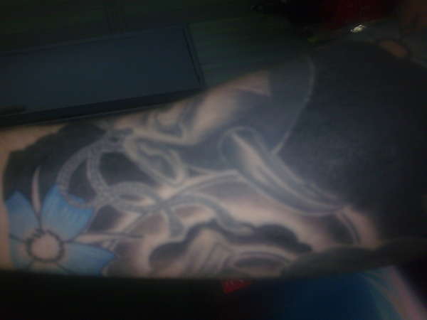 Bloosoms, and cover up tattoo