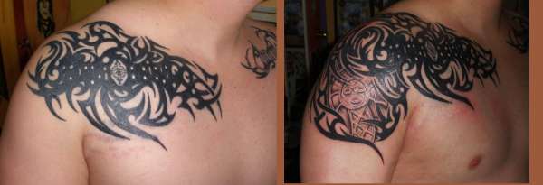 COVER UP tattoo