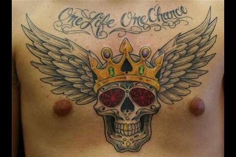 Chest Piece tattoo