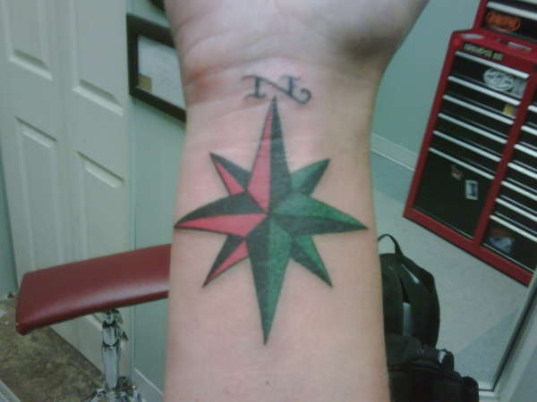 Compass Rose tattoo