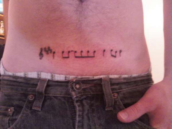 Do Wah Ditty, Ditty Dum Ditty Do! tattoo