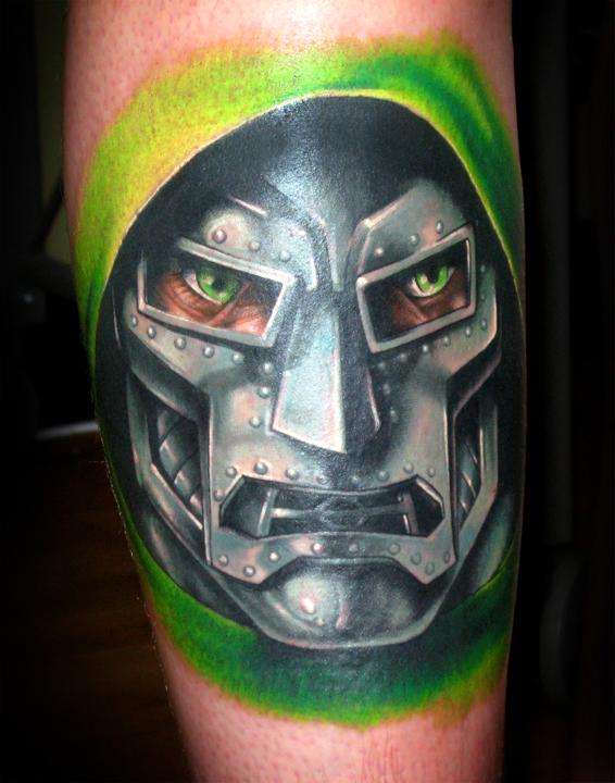 Dr. Doom tattoo