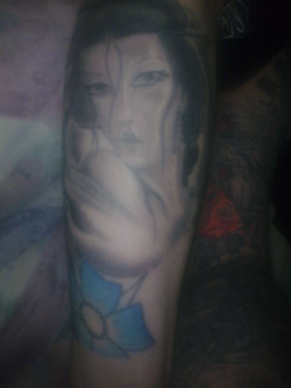 Geisha tattoo