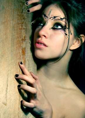 Japanese face tattoo tattoo