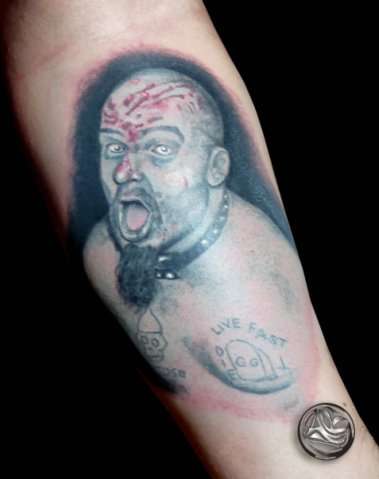 Jesus Christ Allin tattoo