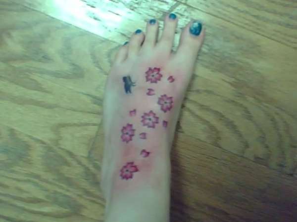 Left Foot tattoo