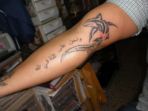 MAORI SHARK tattoo