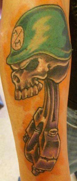 Metal Malisha tattoo