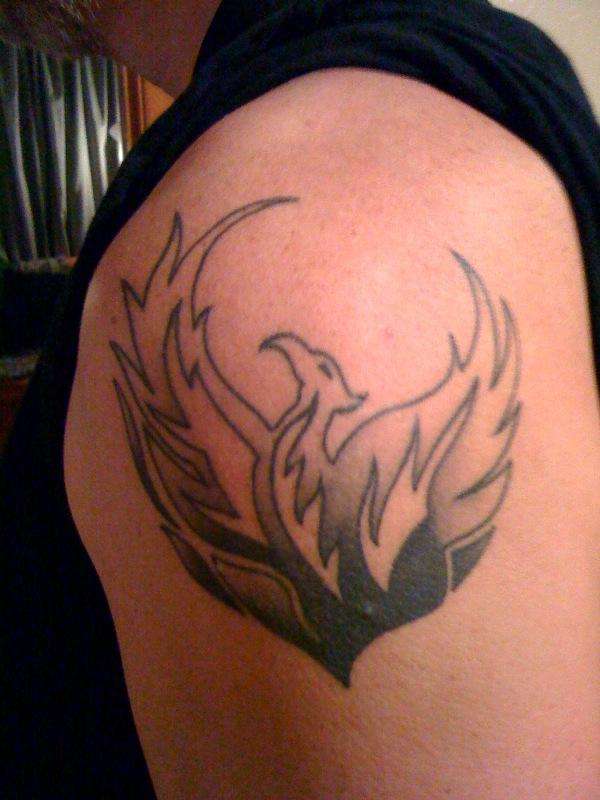 Phoenix Bird tattoo