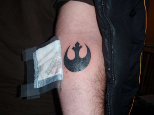 Rebel Alliance tattoo