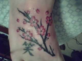 Right Foot tattoo