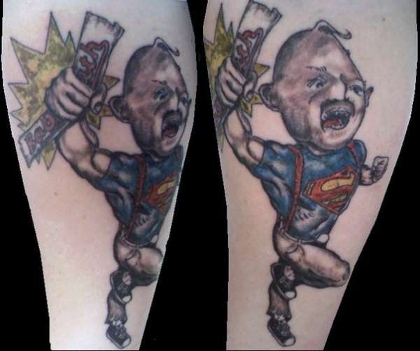 Sloth from The Goonies tattoo