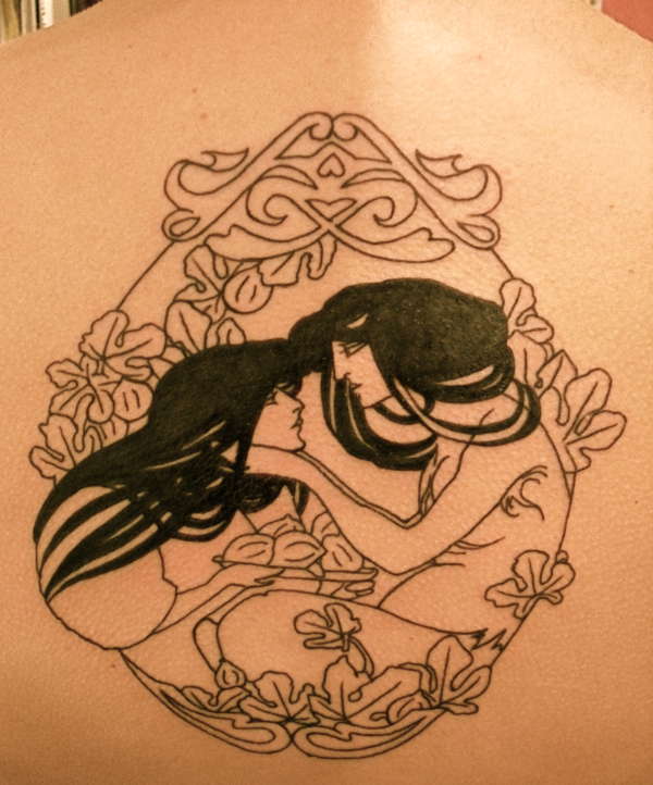 When Hearts are Trumps- Outline tattoo