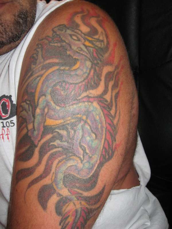 dragon tattoo