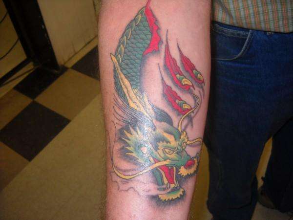dragon tattoo