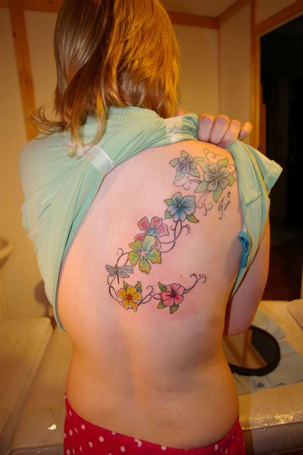 flowers tattoo