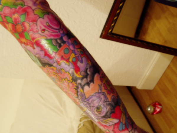 half sleeve tattoo