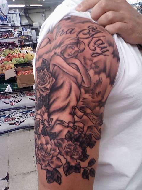 half sleeve tattoo