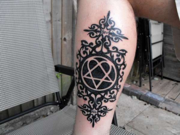 heartagram tattoo tattoo