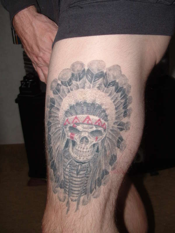 indianhead tattoo