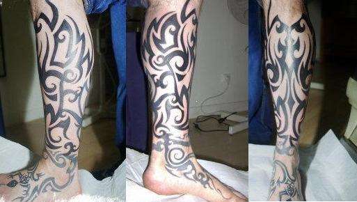 Tibia Tribal tattoo