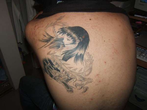 SuPer MaRio's DraGoN tattoo