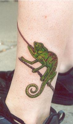 lizard tattoo