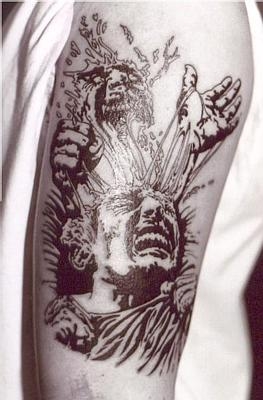 screamin dude tattoo