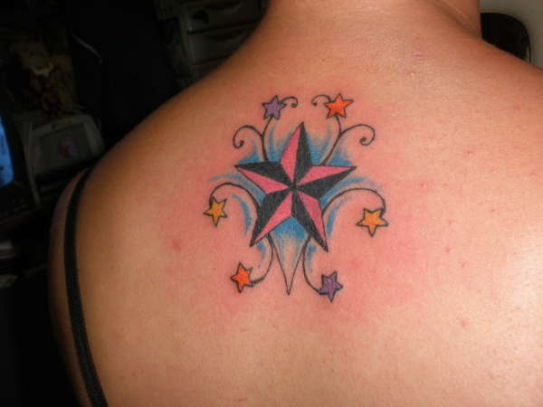 just stars tattoo