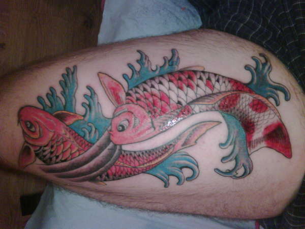 koi carp tattoo