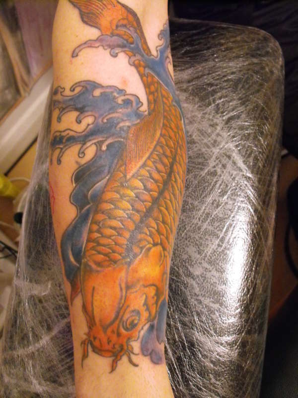 koi tattoo