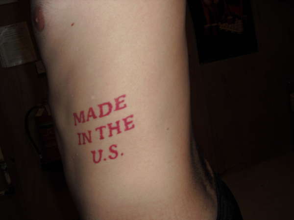 made in the u.s. tattoo