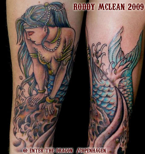 mermaid tattoo