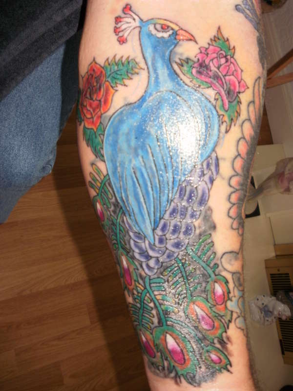 peacock tattoo