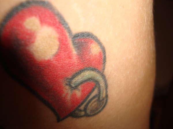 pierced heart! tattoo