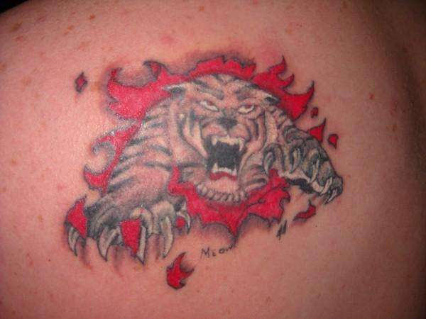 rawr tattoo
