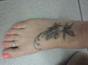 right foot tattoo tattoo