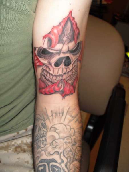 skull tattoo