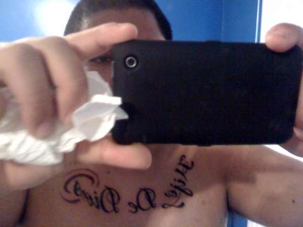 son of god tattoo