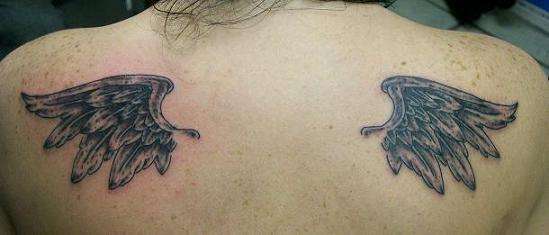 wings tattoo