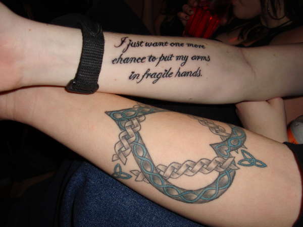 Adoption symbol tattoo