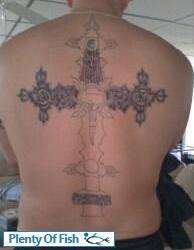 Back Piece Almost done... tattoo