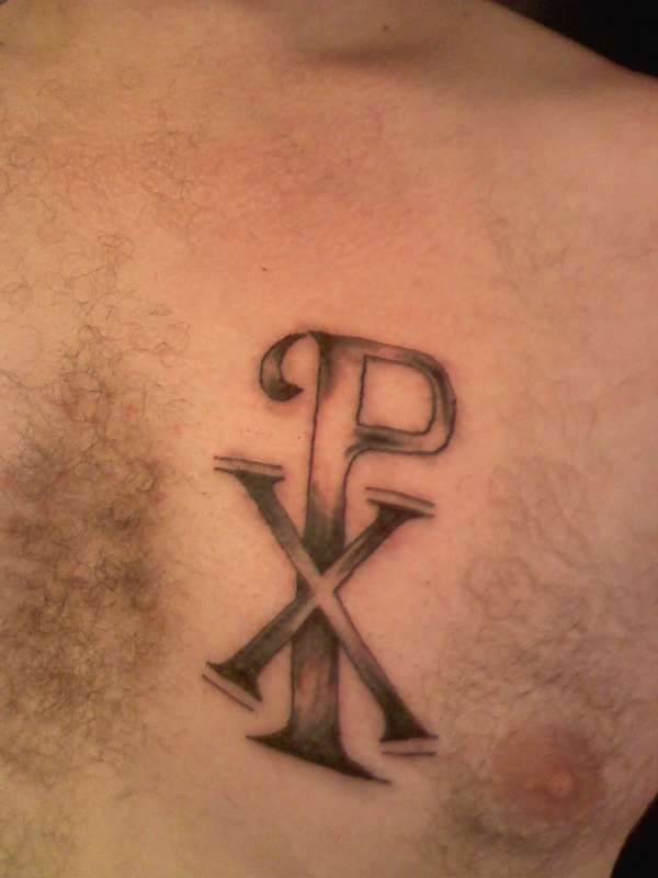 Chi ro tattoo