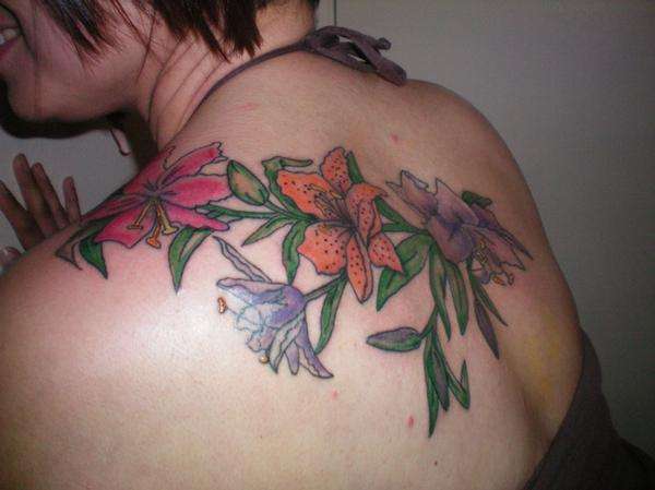 Daylillies tattoo