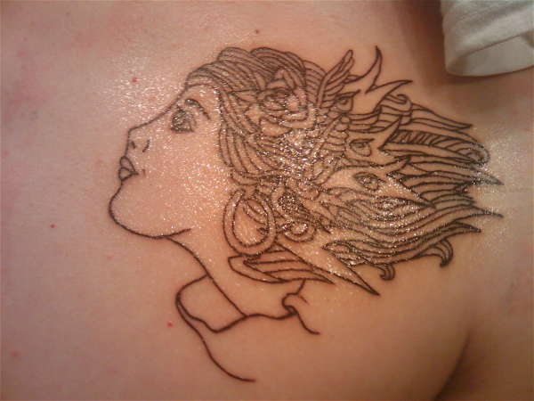 Face tattoo