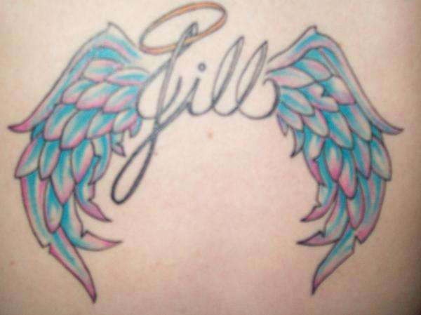 Angle Wings For my mom tattoo