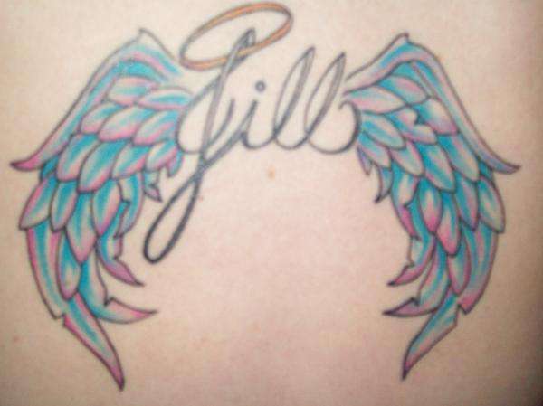 Angle Wings For my mom tattoo