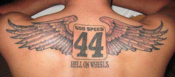 Godspeed 44 tattoo