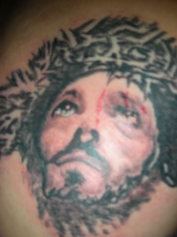 Jesus tattoo